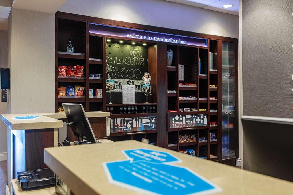 Hampton Inn Pembroke Pines Restoran foto